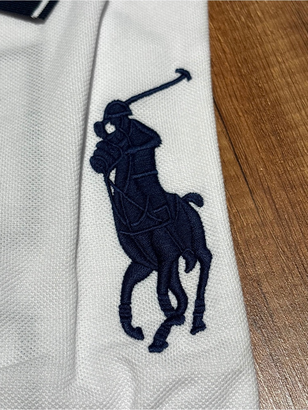 Polo Ralph Lauren Custom Slim Fit Paris White Polo Shirt Brand New - Picture 7 of 16